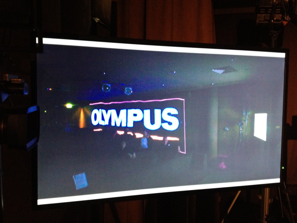 Olympus nutzt unseren LightStick bei Ihren Events....